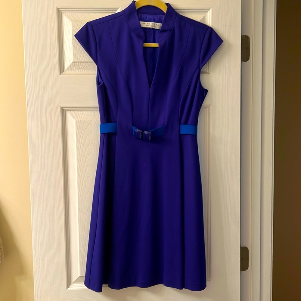 Trina Turk blue dress